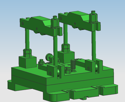尾座体二加工工艺及箱体双侧铣端面夹具设计-可旋转180度加工【含三维UG】缩略图