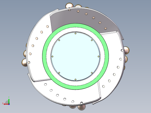 Q493-采煤机滚筒的设计【三维SolidWorks】后视缩略图