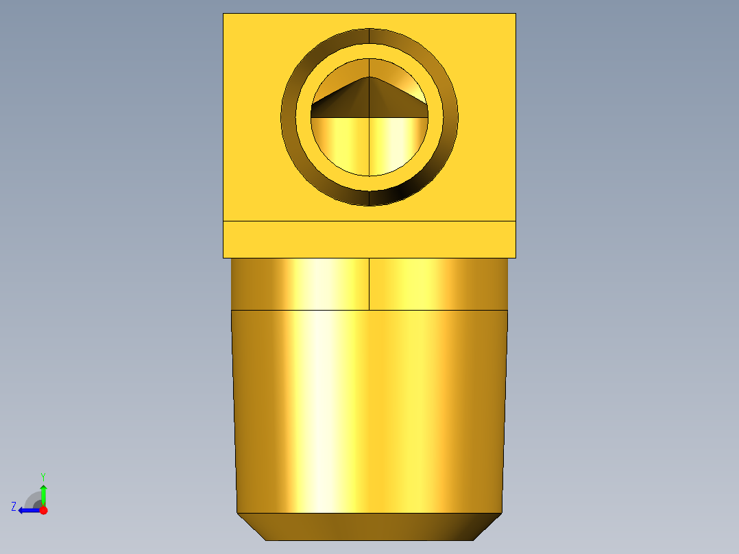 倒齿式工业管接头Hose Barb 90Deg Elbow to Male Pipe 129HB-5-4右视图