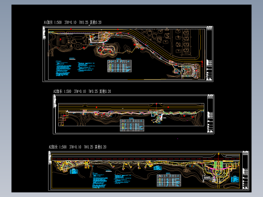 湿地公园景观照明设计图