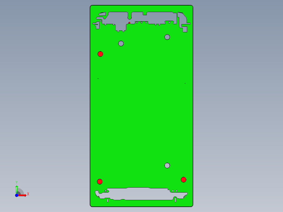 S1-CNC2笔记本CNC工装夹具三维模型-20150117前视图