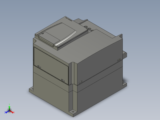 变频器 MCADID0000909_3D-CAD