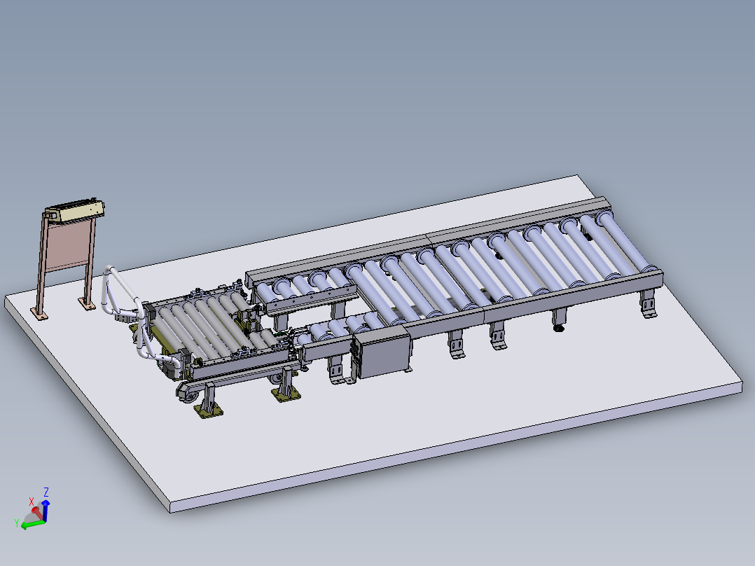上下料滚筒线sw18可编辑