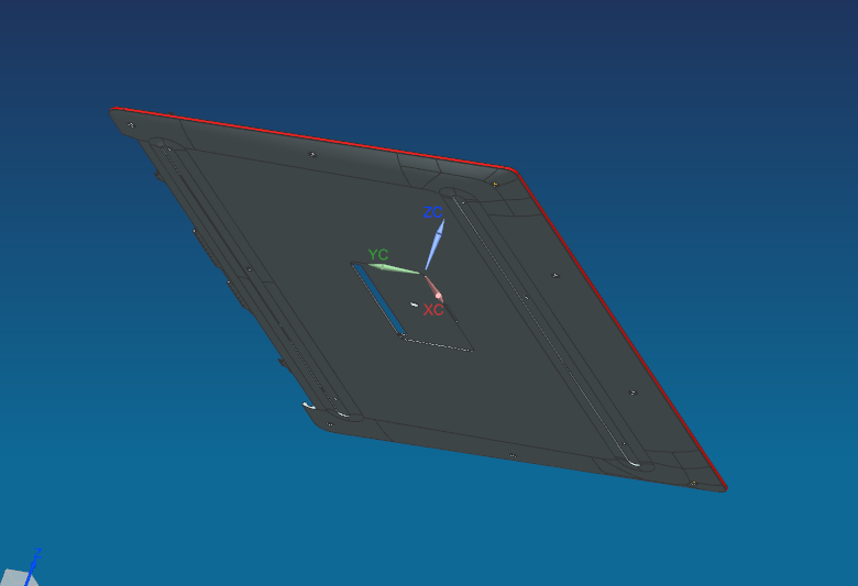 四轴笔记本电脑外壳精铣外形治具模型三维+CAD