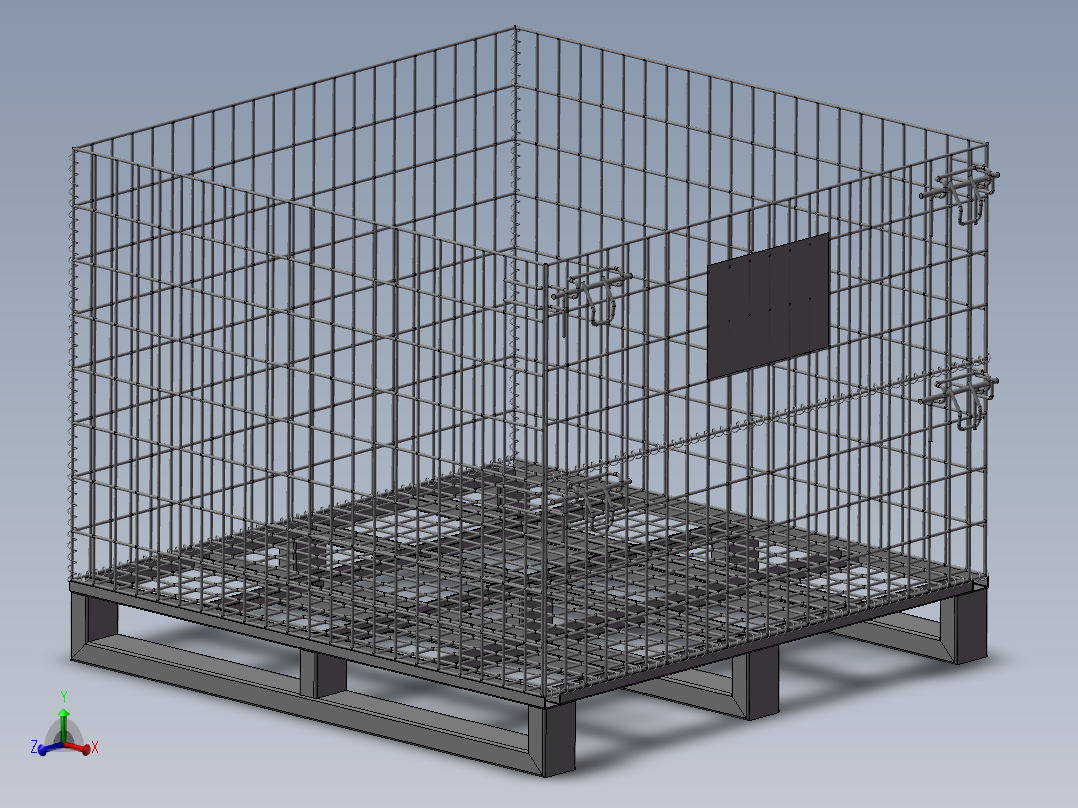 自动化立体仓库3D模