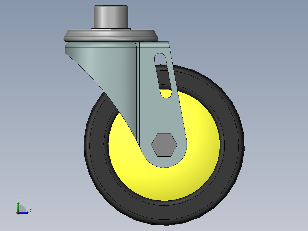 万向轮、脚轮(113)左视图