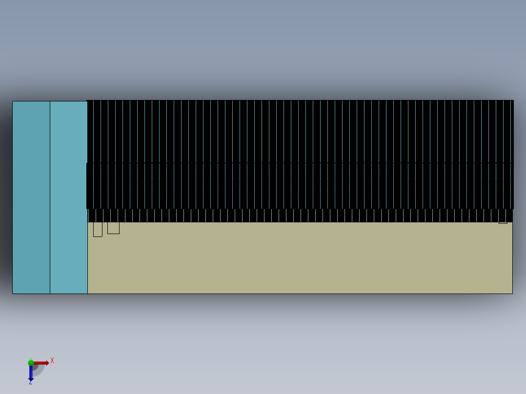 QH077厂房建筑条件文件俯视图