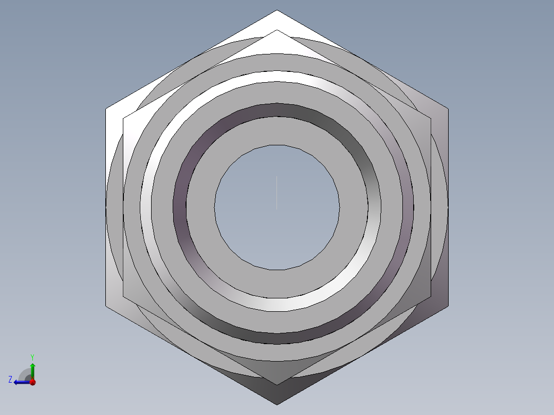 直通同径度接头、2D-24右视图