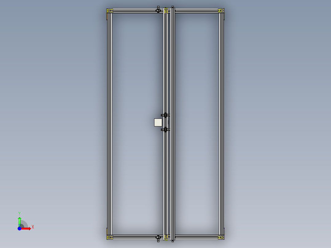 B2004863-激光切割机前视图