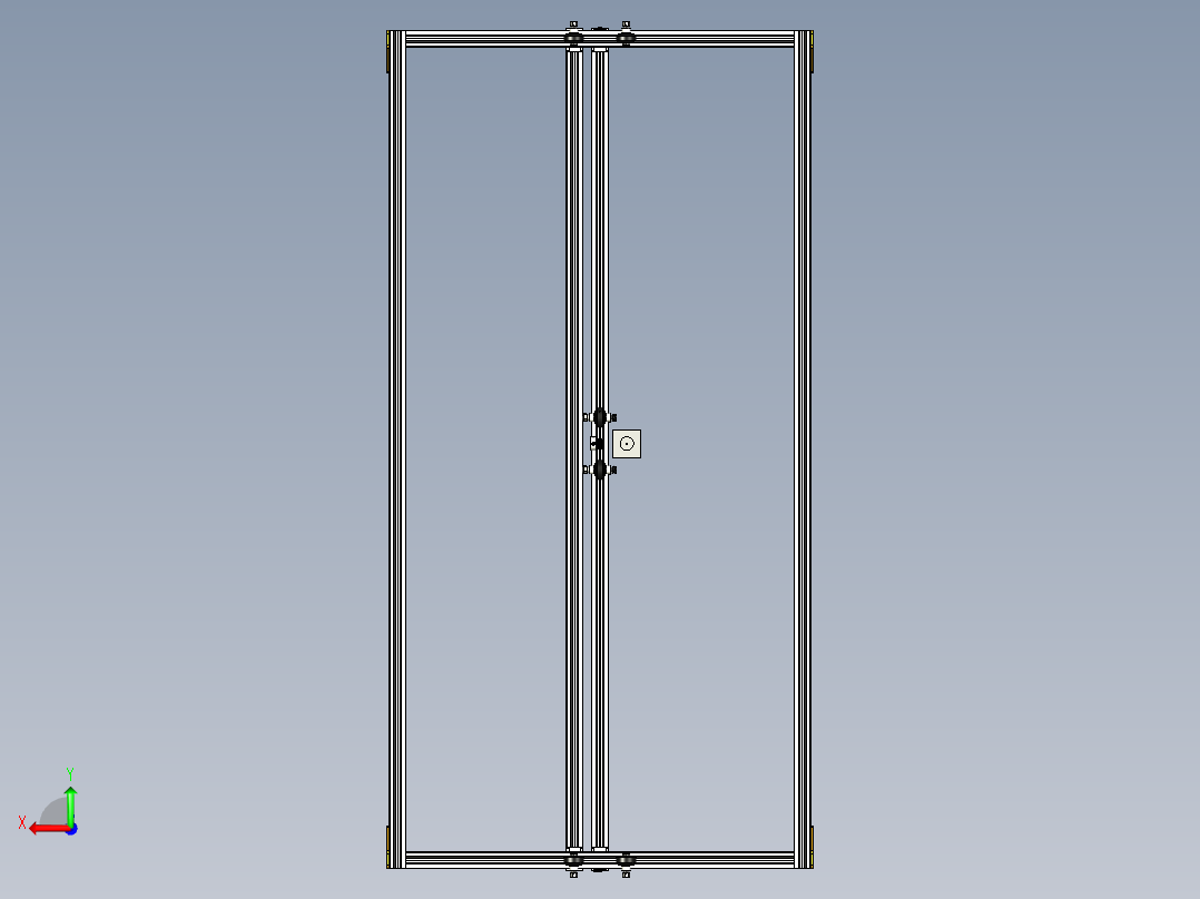 B2004863-激光切割机后视图