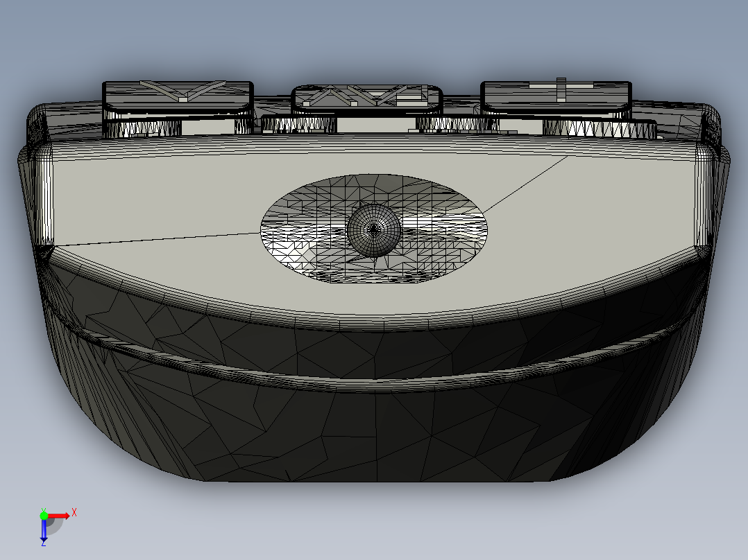 遥控器、遥控板(18)俯视图