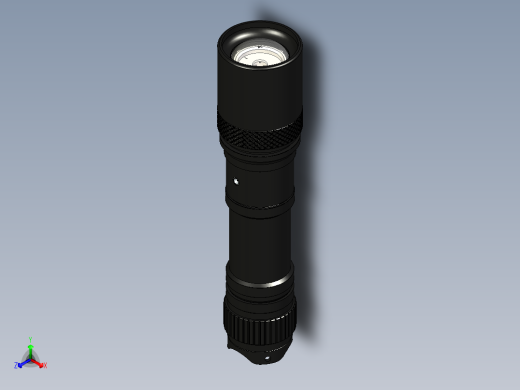 便携移动强光手电筒设计