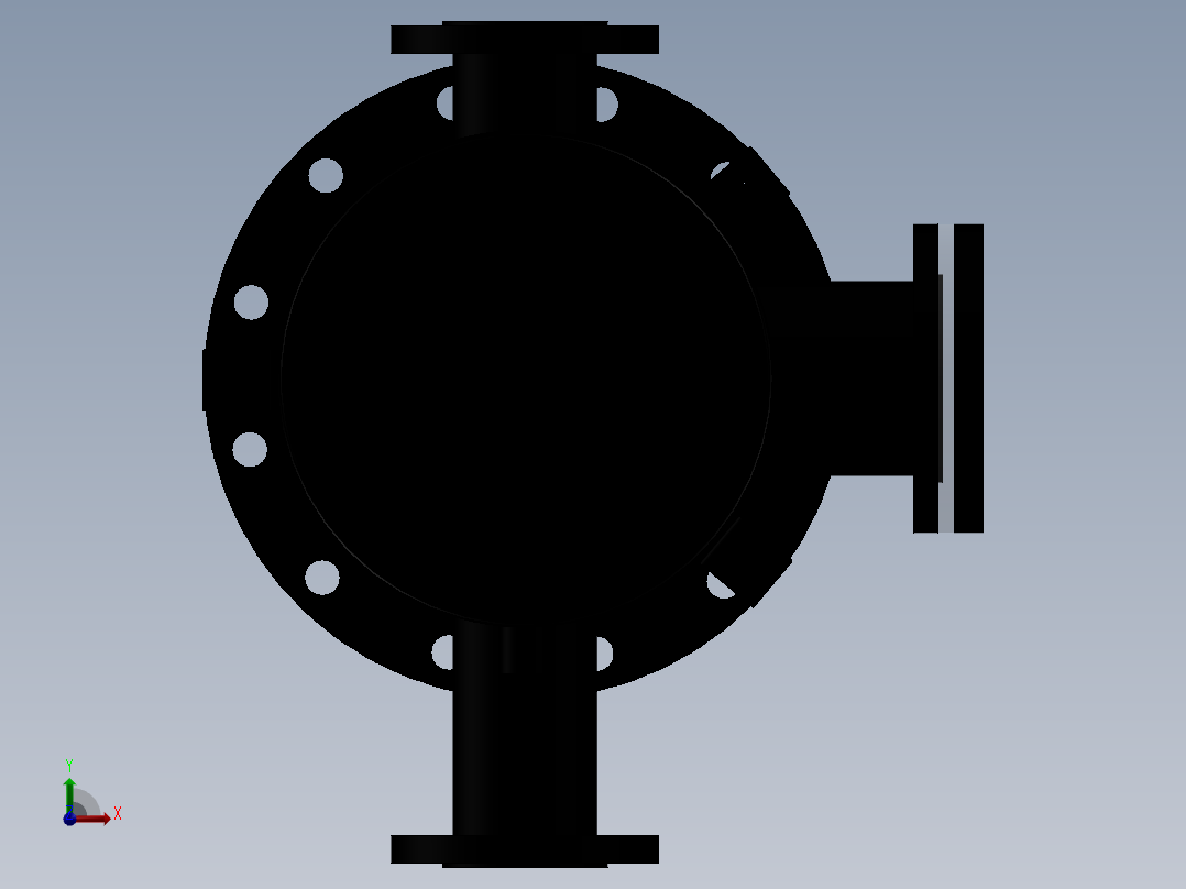 洗气液封装置前视图