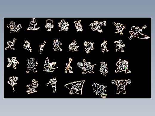 20种体育健身场地园林设计CAD图纸 CAD图纸（AutoCAD-ZWCAD设计）