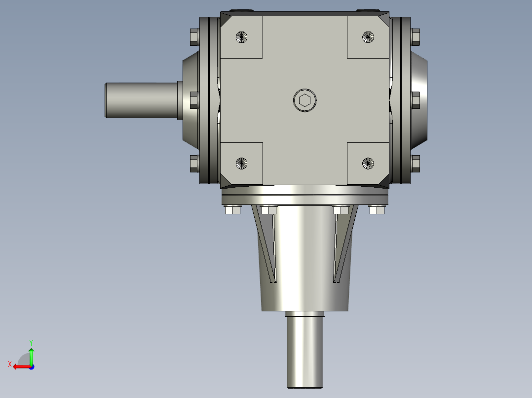 SPG-SD1变速箱后视图