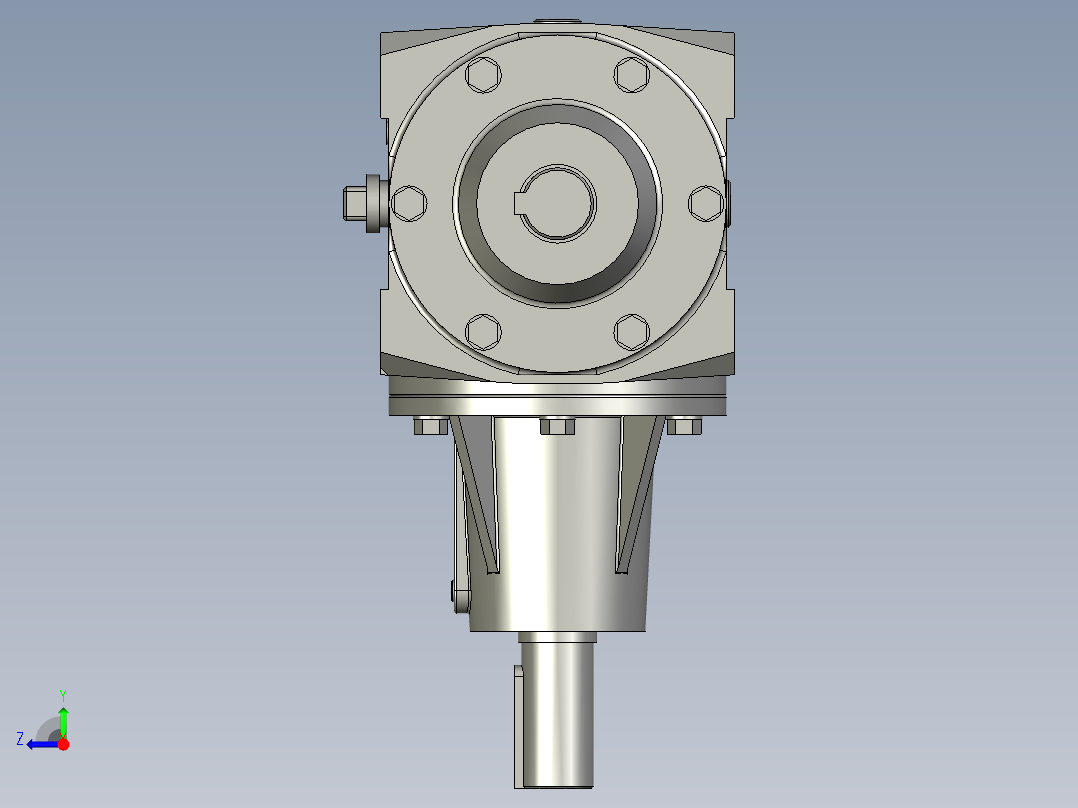 SPG-SD1变速箱右视图