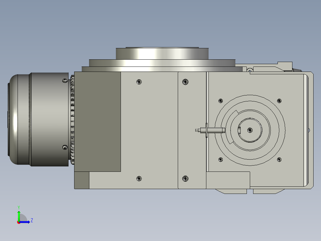 180DT+S系列22KW左视图