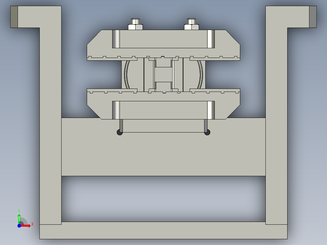 LXYC-BOSS020700翻转组件前视图