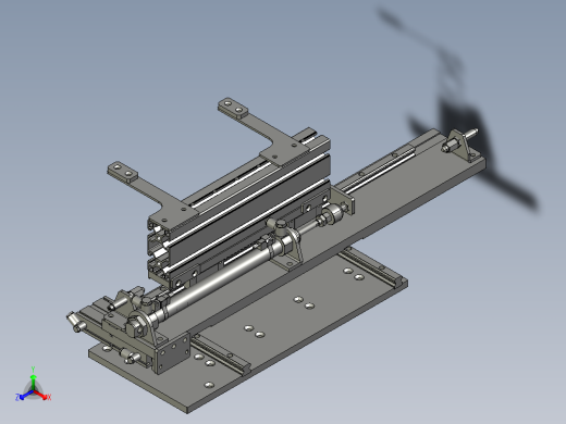 QXJ-01-移载机构-VT3正等轴测缩略图