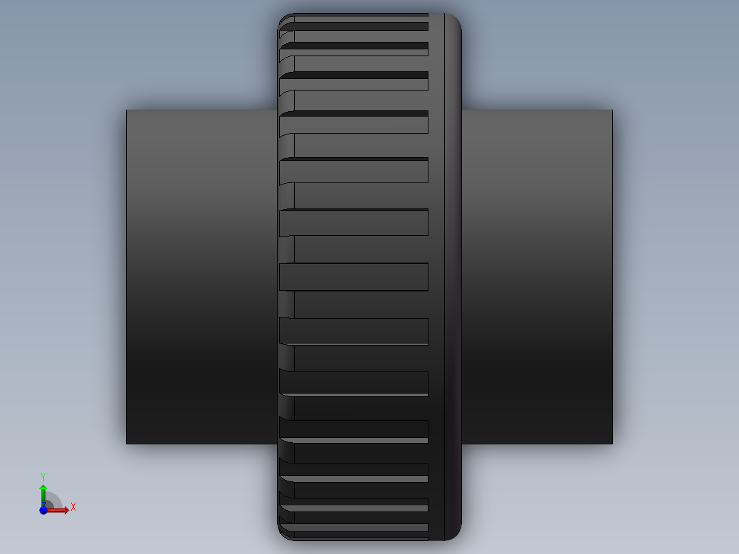 UNION_DN25_PN10_UPVC前视图