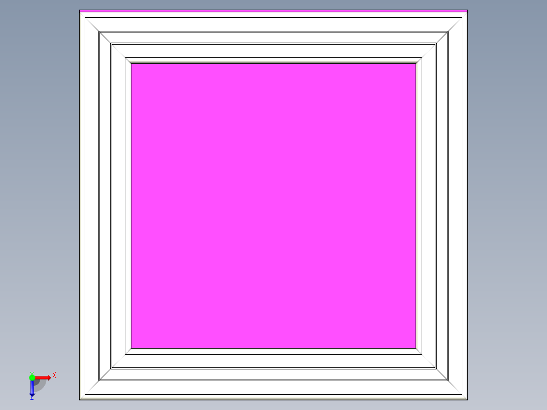 点胶装配机俯视图