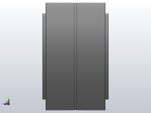 轧机用双列圆锥滚子轴承（350000型）_20系列 352009右视缩略图