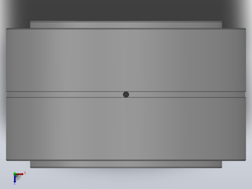 轧机用双列圆锥滚子轴承（350000型）_20系列 352009俯视缩略图