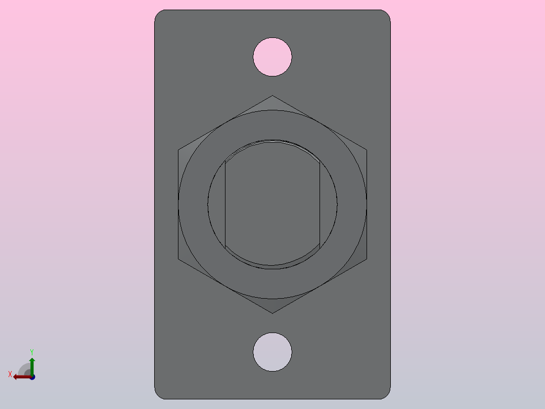 欧洲标准气缸HC85系列[HCD85N20-50-A]后视图