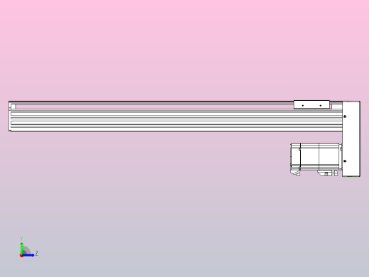 日规模组半封闭丝杆TPA-HNR-85S-1610C-L600-MP-Y-P20-N3左视缩略图