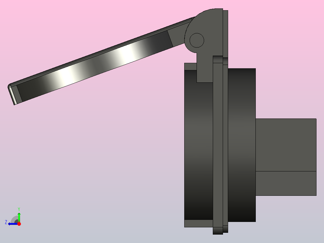 230v插头，带约东帽右视图