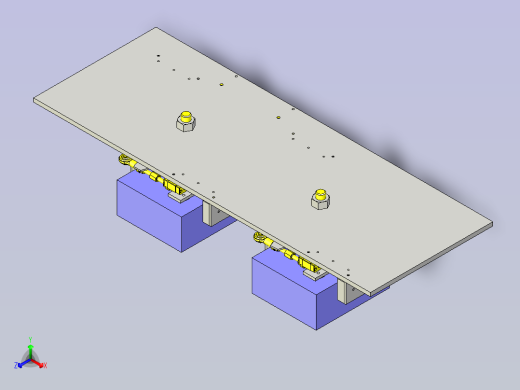 2个同步集中机构3D图纸