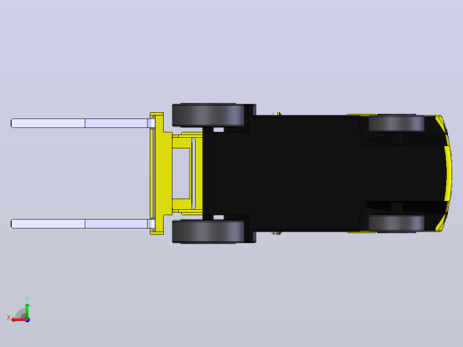 叉车3D后视缩略图