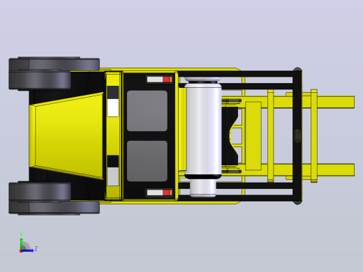 叉车3D左视缩略图