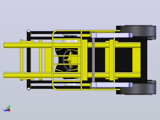 叉车3D右视缩略图