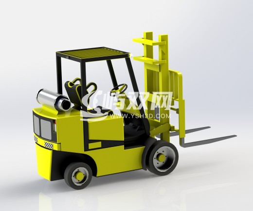 叉车3D缩略图
