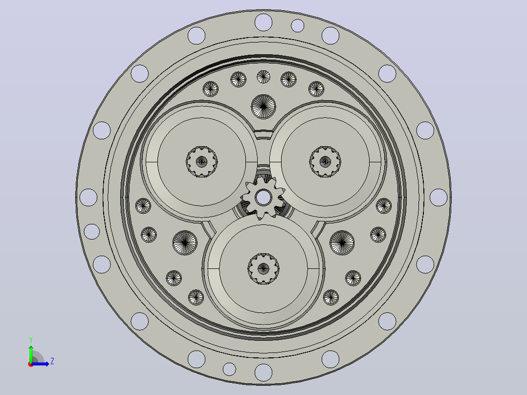 RV减速器常规产品外形图ZD-35BX- -RVE-B-B-19X30Key6L100-3001左视图