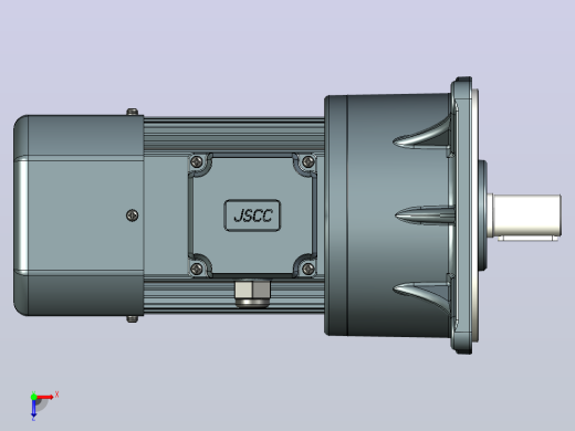 JSCC变频减速电机 f250v03-L俯视缩略图