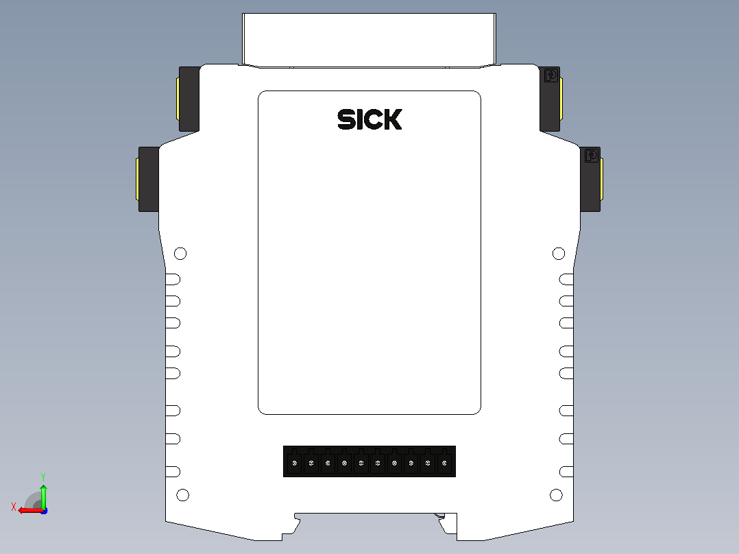 FX0-STIO68002安全控制器后视图