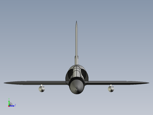 F-106拦截飞机左视缩略图