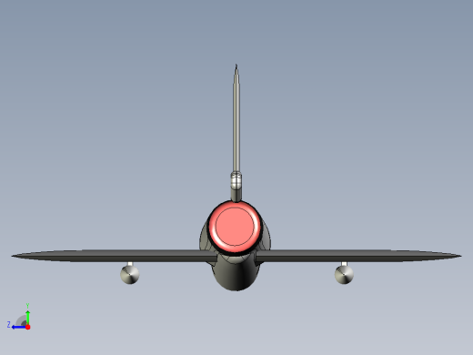 F-106拦截飞机右视缩略图