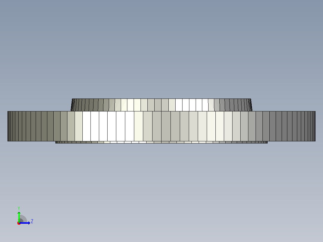 ASME B 16.5 SORF法兰# 150 NPS 15至NPS 600左视图