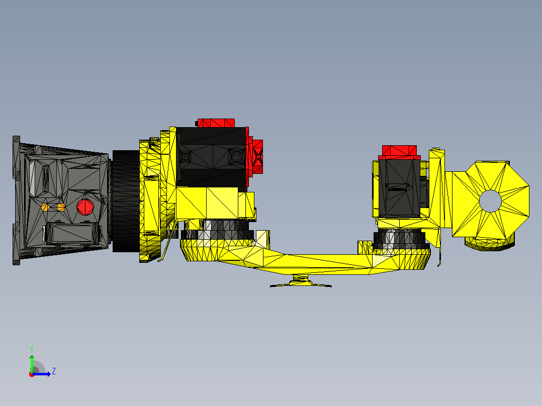 FANUC M-10Ia12s机器人左视图