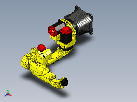 FANUC M-10Ia12s机器人正等轴测缩略图
