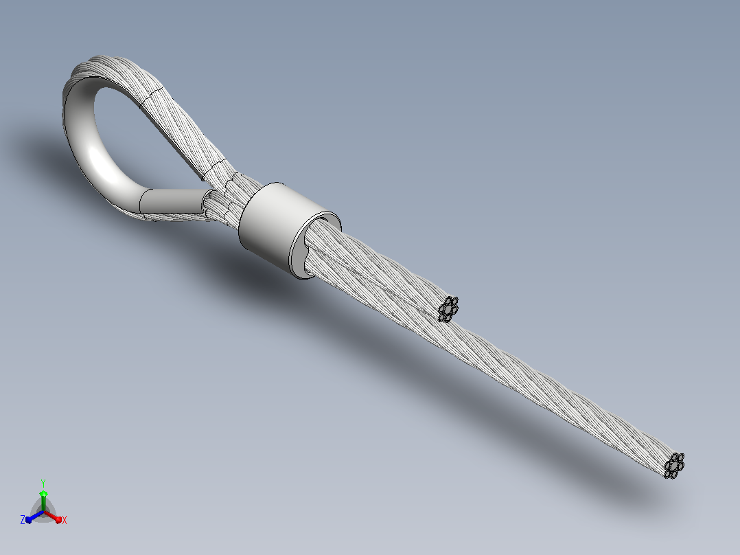 wire rope 171正等轴测图