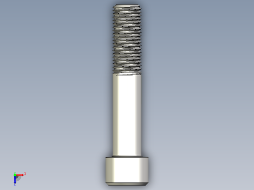 DIN_EN_ISO_4762_M30x160.ipt内六角螺钉俯视缩略图