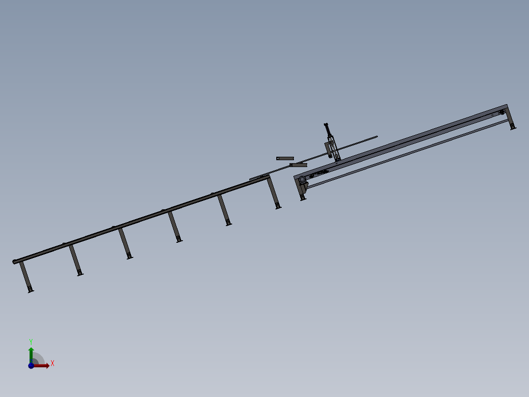 BTC生产线前视图