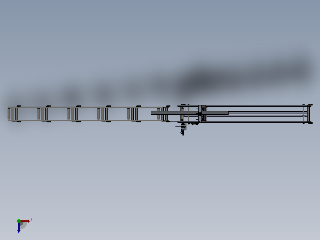 BTC生产线俯视图