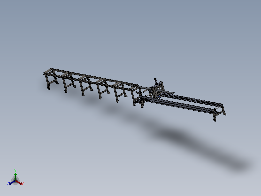 BTC生产线正等轴测图