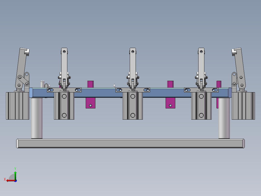 工装定位治具-2sw18后视图