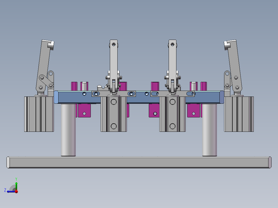 工装定位治具-2sw18右视图